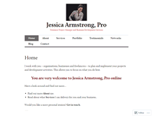 Tablet Screenshot of jessicaarmstrongpro.com